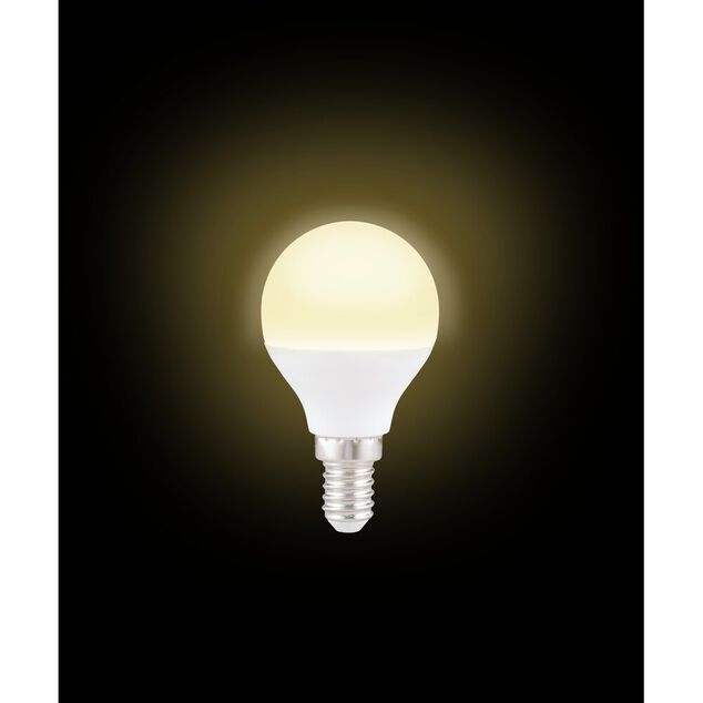 Ampoule LED E14 G45 blanc chaud 4,9W=40W 470lms classe F