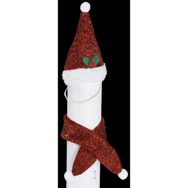 D&eacute;guisement No&euml;l bonnet et &eacute;charpe pour chien