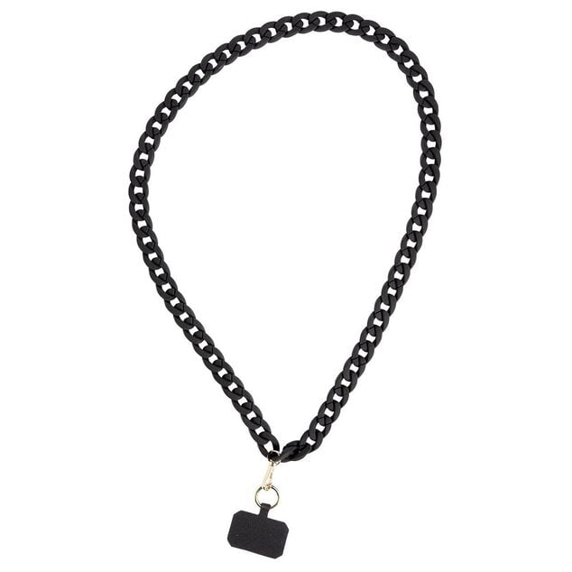 Collier chaîne doré pour téléphone 115cm