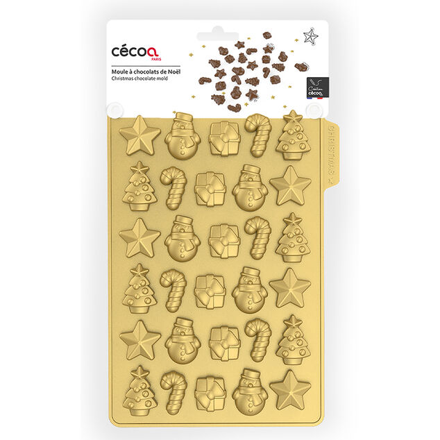 Moule à chocolats de Noël en silicone