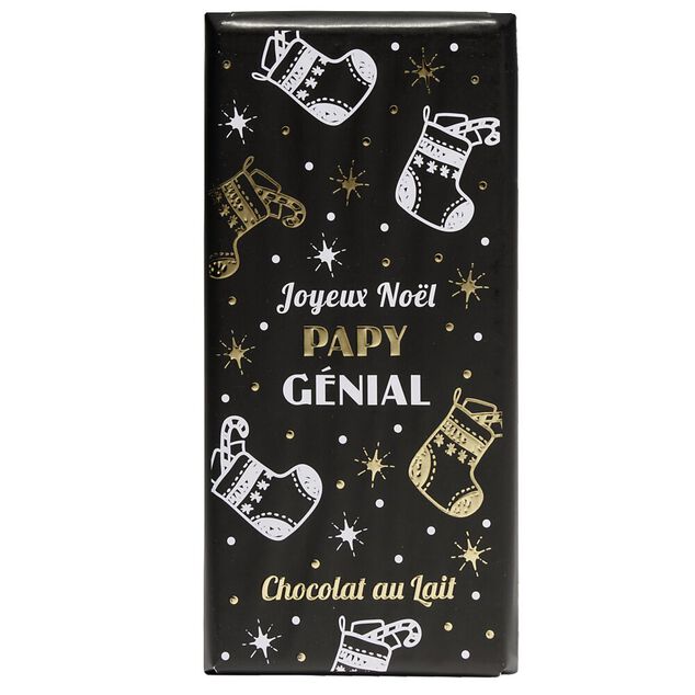 Chocolat de No&euml;l au lait 90g (plusieurs mod&egrave;les)