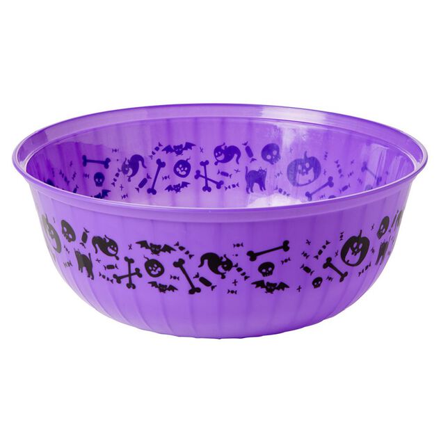 Bol &agrave; bonbons Halloween motif citrouille