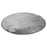 Tapis rond D80 gris