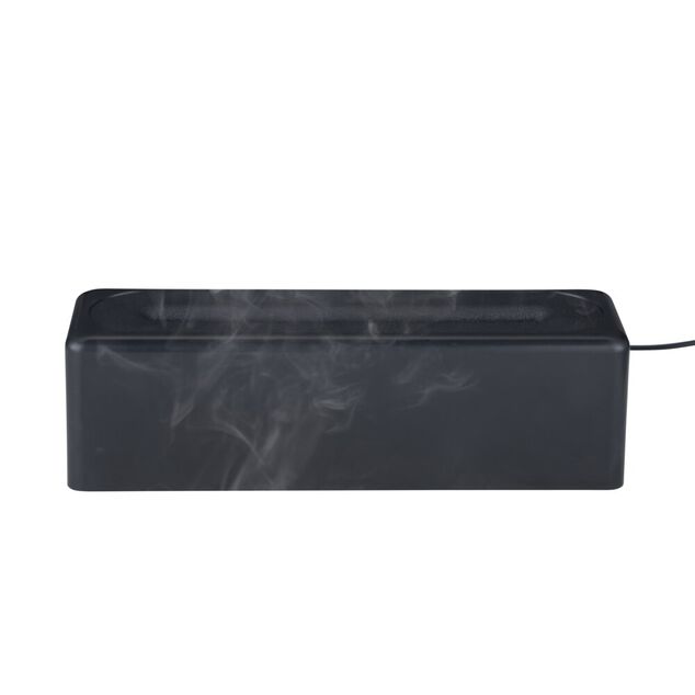 Diffuseur huile essentielle &eacute;clairage feu et glace 2 couleurs L24,6cm