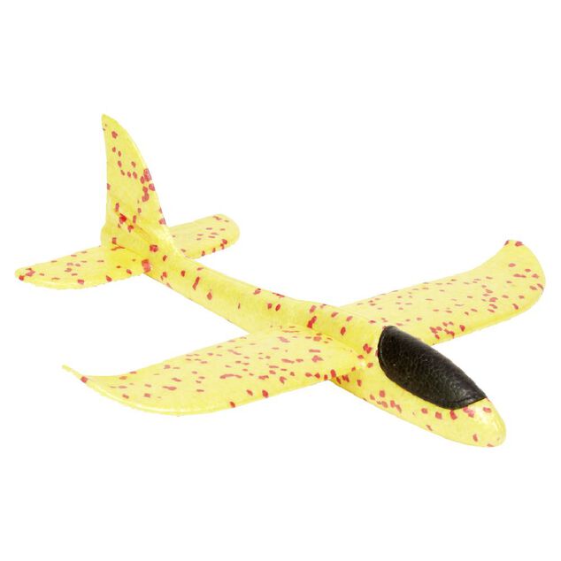 Avion planeur en plastique L.38cm