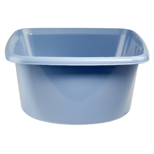 Bassine carr&eacute;e en plastique 9 L