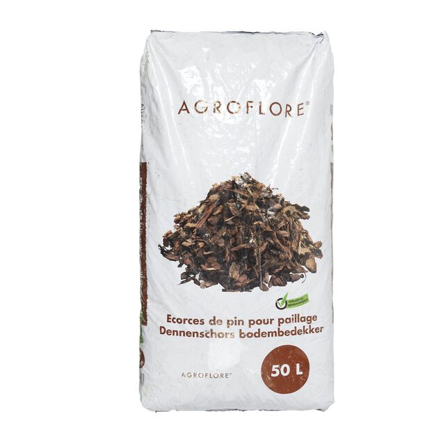 &Eacute;corce de paillage 10/40 sac 50L