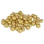 Bille d&eacute;corative polystyr&egrave;ne paillet&eacute;e &Oslash;1,5cm x62 - 3 mod&egrave;les