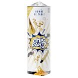 Bombe de table 4 personnes argent&eacute; ou dor&eacute;