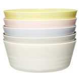 Bol à pique-nique plastique réutilisable Ø11,5xH5cm (5 pièces)