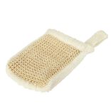 Gant de crin double face exfoliation et douceur 20x14cm