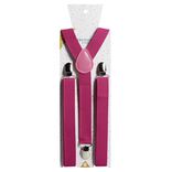 Bretelles fantaisies unies L100cm (4 mod&egrave;les)