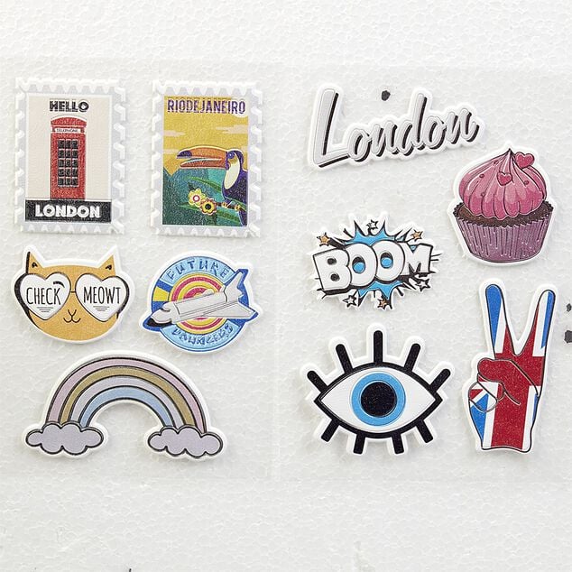 Planche de 10 sticker