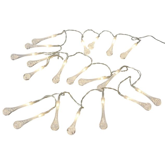 Guirlande lumineuse en goutte