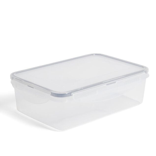 Lunch box 1,7L bo&icirc;te alimentaire en plastique avec couvercle &agrave; clips