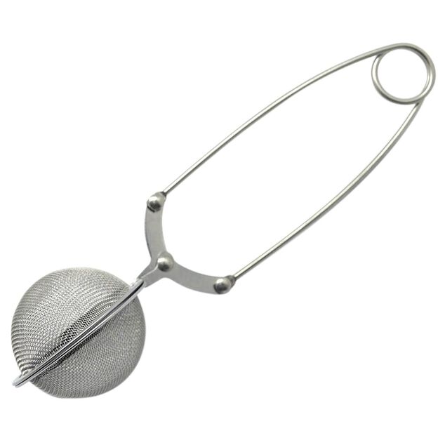 Pince &agrave; th&eacute; en m&eacute;tal