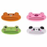 Support pour dentifrice forme animal x4