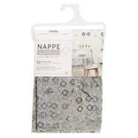 Nappe ronde imprim&eacute;e Cristal, dim. &Oslash;160 cm en PVC