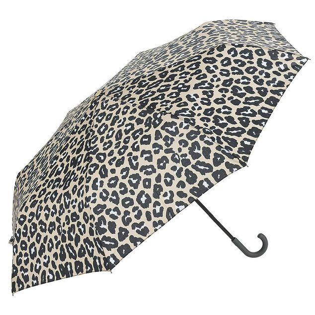 Parapluie canne imprim&eacute; l&eacute;opard