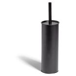 Brosse WC m&eacute;tal noir