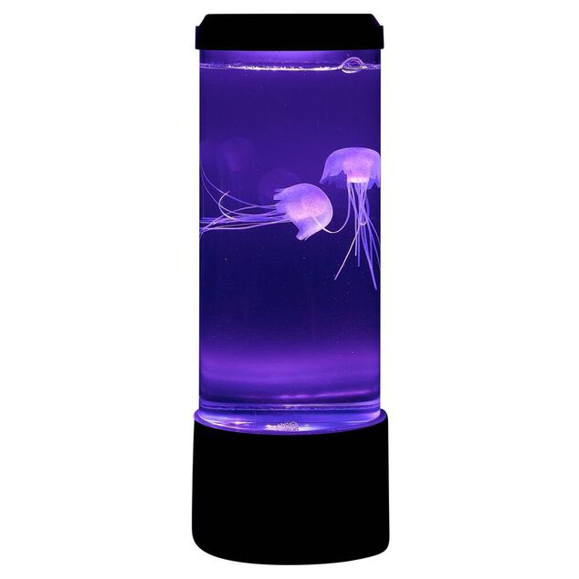 Lampe &agrave; lave 2 m&eacute;duses changement de couleur