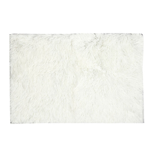 Tapis descente de lit long poil 40x60cm (4 mod&egrave;les)