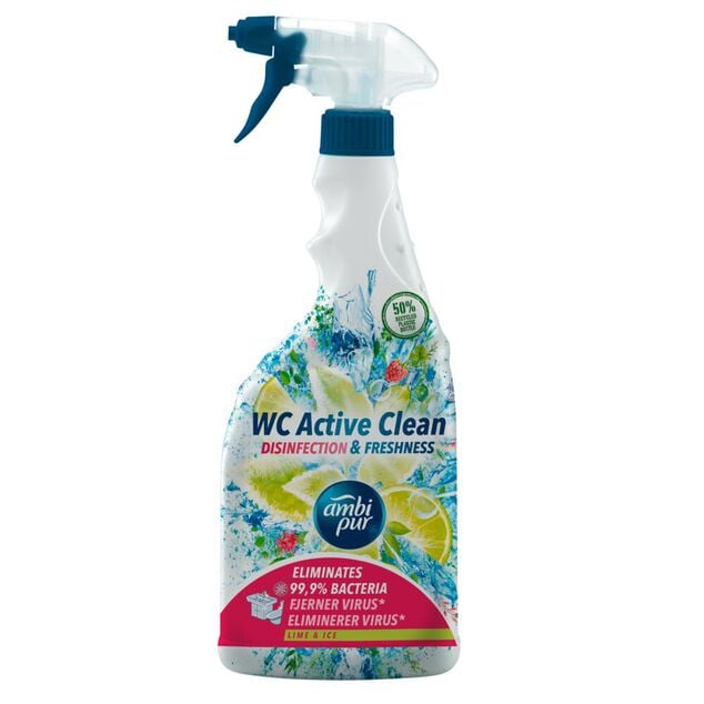 Spray nettoyant WC Ambi Pur citron vert 750ml