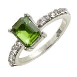 Bague femme métal pierre coloré et strass Ø2,5cm (10 modèles)