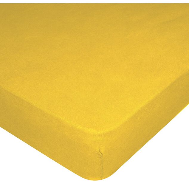 Drap housse coton jersey 90x190cm (plusieurs couleurs)