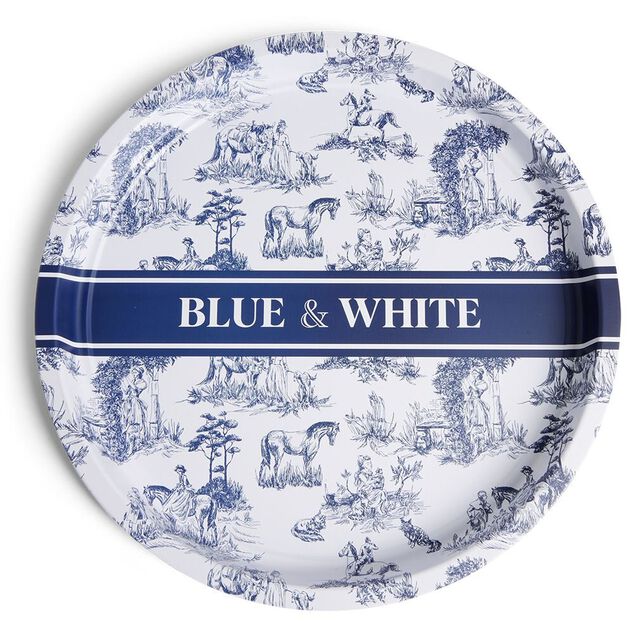 Plateau rond acier Ø35cm - 2 modèles