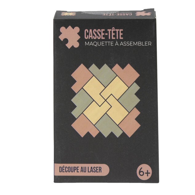 Casse-tête en bois - 8 modèles