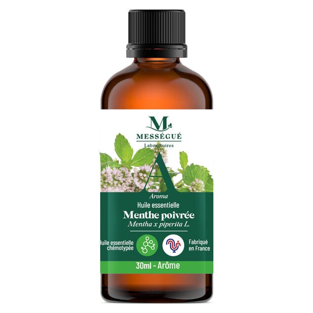 Huile essentielle menthe poivrée Mességué 30ml