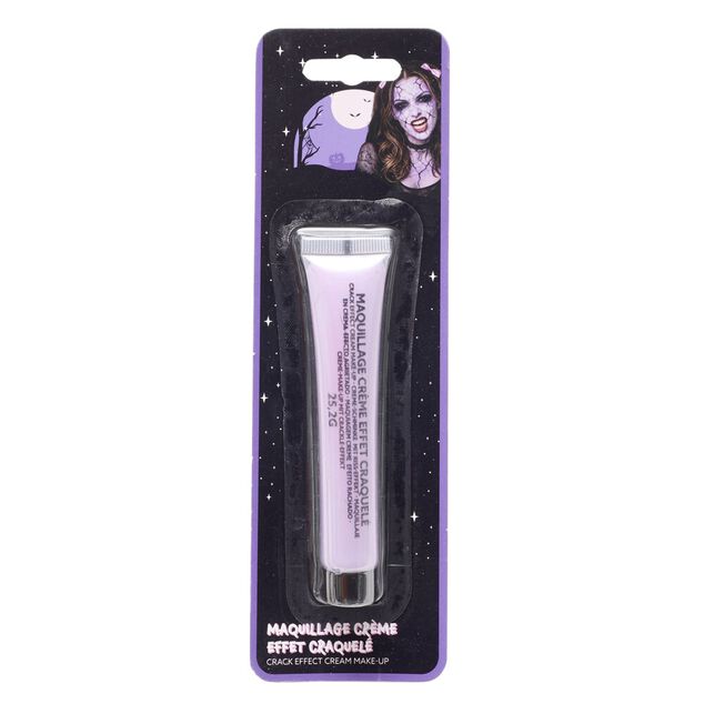 Maquillage Halloween peinture visage effet craquel&eacute; tube 19,8g (2 mod&egrave;les)