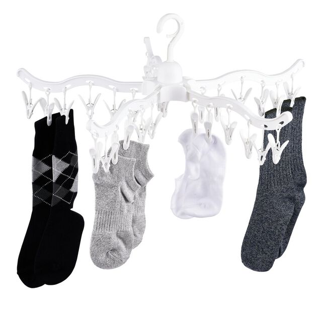 &Eacute;tendoir &agrave; linge s&eacute;choir 30 pinces