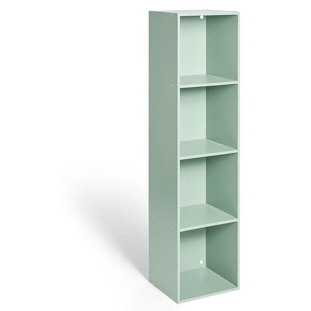 Structure Box Cube 4 cases 35x30x137cm bois vert