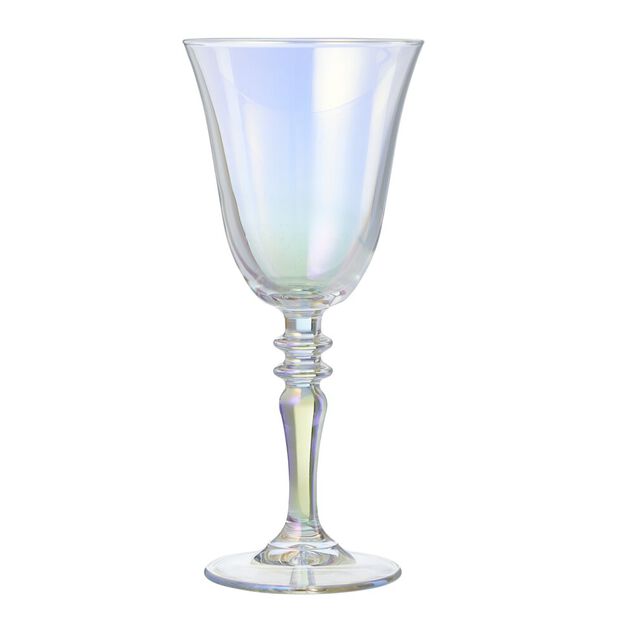 Verre &agrave; vin iris&eacute; transparent 27cl x4