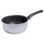 Casserole aluminium gris ou bleu Ø20 cm