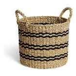 Pani&egrave;re osier ronde moyen mod&egrave;le &Oslash;32xH27cm