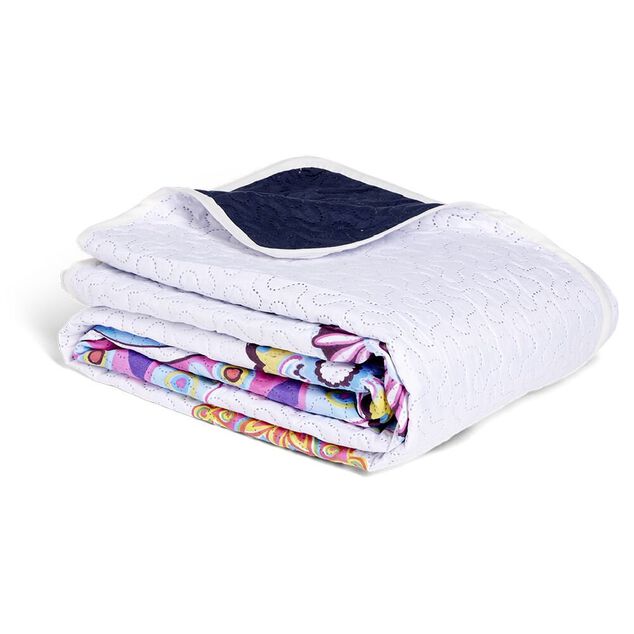 Couvre-lit 220x230cm imprim&eacute; (2 mod&egrave;les)