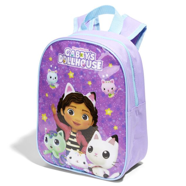 Sac go&ucirc;ter enfant Gabby et la Maison Magique 22x10xH28cm PVC violet