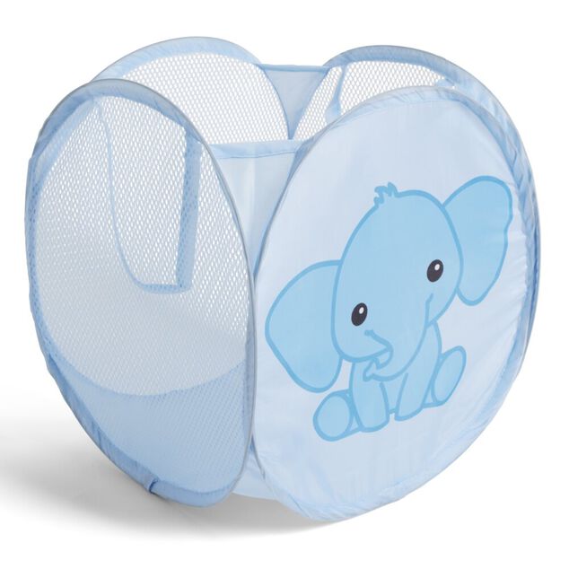 Panier à linge pliable motif enfant 30x30xH30cm (3 modèles)