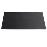 Papier cuisson r&eacute;utilisable en plastique noir 40x50cm