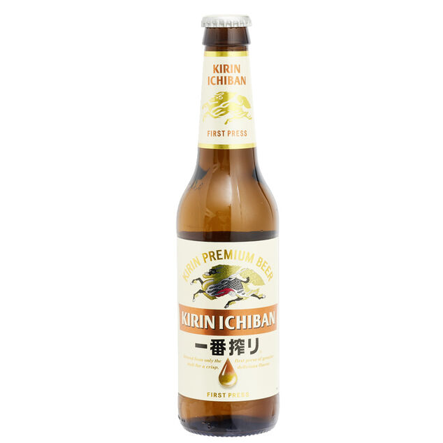 Bière japonaise blonde Kirin Ichiban 5% bouteille 33cl