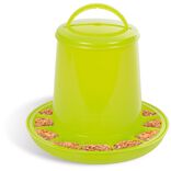Mangeoire verte pour poules et volailles 3 Kg