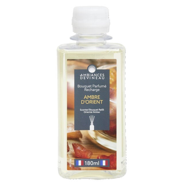 Recharge bouquet parfum&eacute; Ambiances Devineau ambre d'Orient 180ml