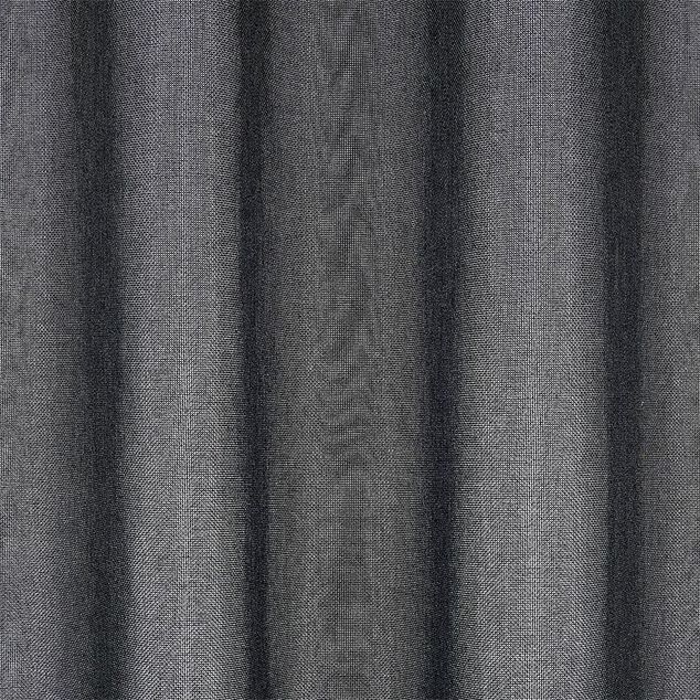 Rideau polyester 140x240cm chiné noir
