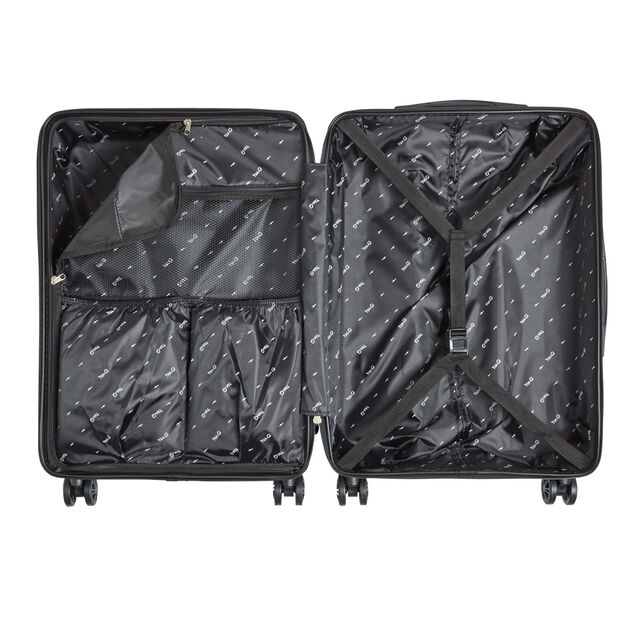 Valise rigide ABS bleu marine H60cm