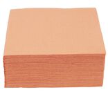 Serviette jetable 33x33cm Terracotta x40