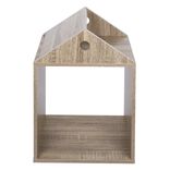 Structure maison enfant Box Cube bois marron