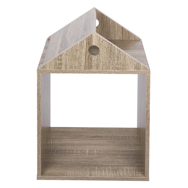 Structure maison enfant Box Cube bois marron